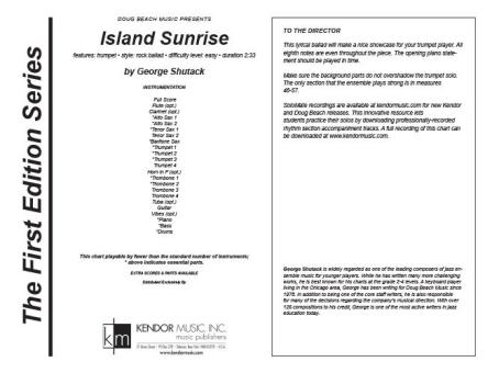 Island Sunrise 