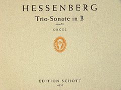 Trio Sonata in B Op. 56 