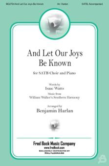 And Let Our Joys Be Known Download