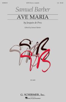 Ave Maria - Satb A Cappella 