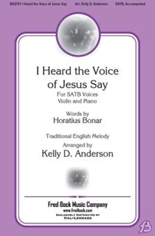 I Heard the Voice of Jesus Say Download