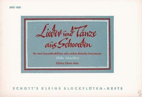 Songs and Dances from Sweden 