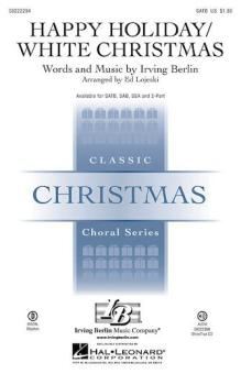 Happy Holiday/White Christmas - Drums 