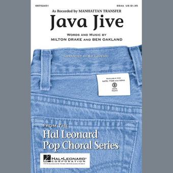 Java Jive (TTBB Octavo Accompaniment Parts) - Drums 