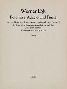 Polonaise, Adagio and Finale 