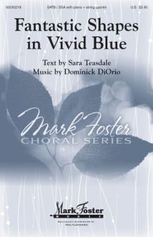 Fantastic Shapes in Vivid Blue - Violin 2 