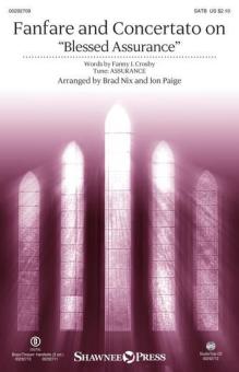 Fanfare and Concertato on "Blessed Assurance" - Trombone 1 