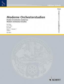 Modern Orchestral Studies for Flute Vol. 1 Standard