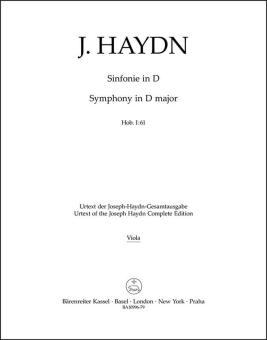 Sinfonia in re maggiore Hob. I:61 