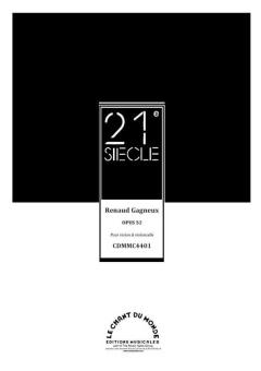 op. 52 - Pour Violon Et Violoncelle 