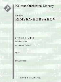 Concerto for Piano in C-sharp minor op. 30 