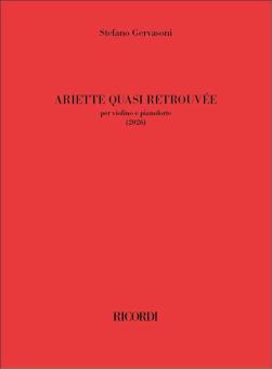 Ariette quasi retrouvée 