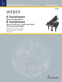 6 La variazione "up". 2 WeV R. 4 - 8 La variazione op. 5 WeV R. 5 