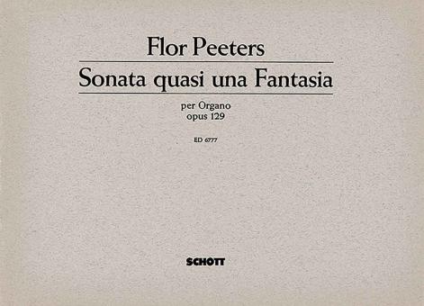 Sonata quasi una Fantasia op. 129 