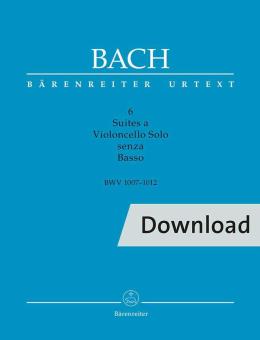 6 Suites a Violoncello Solo senza Basso BWV 1007-1012 Download