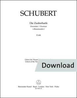 Die Zauberharfe. Ouvertüre C-Dur D 644 "Rosamunde" Download