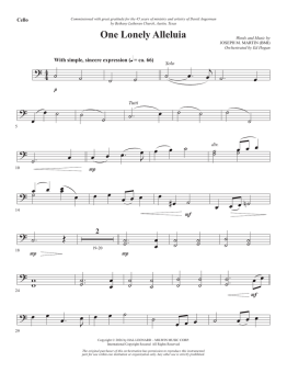 One Lonely Alleluia 