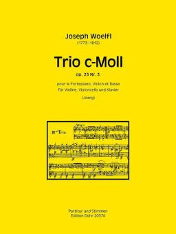 Klaviertrio c-Moll op. 23/3 