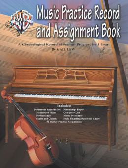 Music Practice Record and Assignment Book Download