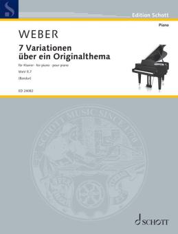 7 Variazioni su un tema originale, op. 9 WeV R.7 Standard