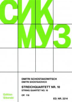 Quartetto per archi n. 10 op. 118 Download