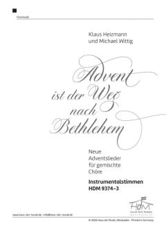 Advent ist der Weg nach Bethlehem 