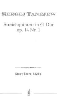 Streichquintett G-Dur op. 14 Nr. 1 