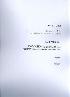 Evocation op.32 