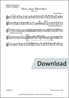 Herr, unser Herrscher SWV 27 Download