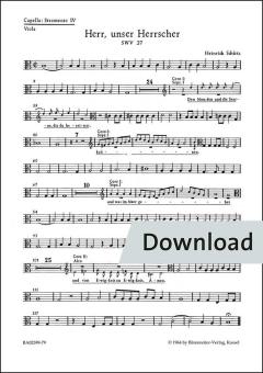 Herr, unser Herrscher SWV 27 Download