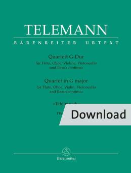 Quartett aus Tafelmusik 1 TWV 43:G 2 Download