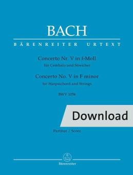 Concerto Nr. 5 f-Moll BWV 1056 Download