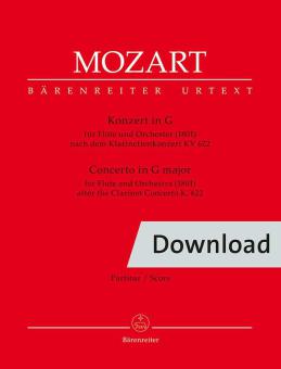 Konzert für Flöte und Orchester G-Dur (1801) Download