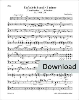 Sinfonie Nr. 7 h-Moll D 759 Download