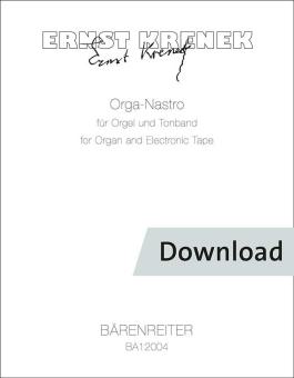 Orga-Nastro für Orgel und Tonband op. 212 (1971) 