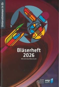 Bläserheft 2026 - Unterstimmen in Bb 