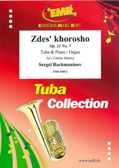 Zdes' khorosho op. 21 Nr. 7 Standard