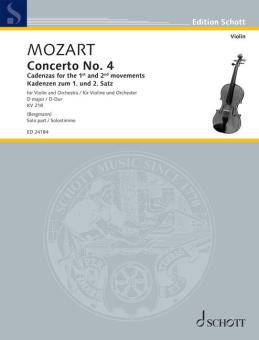 Concerto n. 4 in re maggiore K. 218 