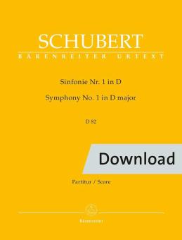 Sinfonia n. 1 in Re maggiore D 82 Download