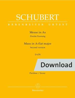 Messa in si bemolle maggiore op. post. 141 D 324 Download