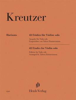 42 studi per violino solo 