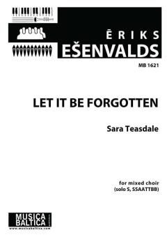 Let It Be Forgotten 