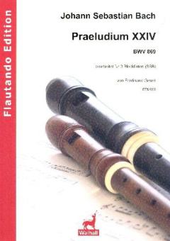 Präludium Nr. 24 BWV869 