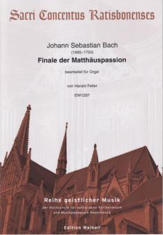 Finale der Matthäuspassion 