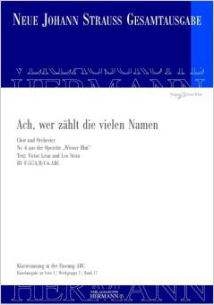 Wiener Blut - Ach, wer zählt die vielen Namen (Nr. 6) 