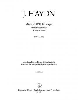 Mass No. 11 in B-flat major Hob. XXII:13 