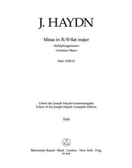 Mass No. 11 in B-flat major Hob. XXII:13 