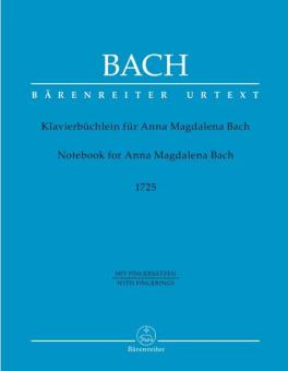 Libretto di pianoforte per Anna Magdalena Bach Standard