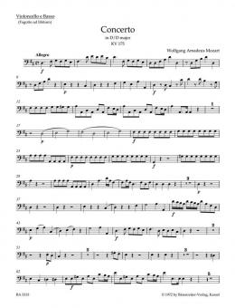 Konzert Nr. 5 D-Dur KV 175, Rondo D-Dur KV 382 