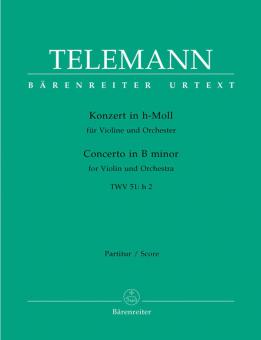 Konzert in h-Moll für Violine und Orchester 
